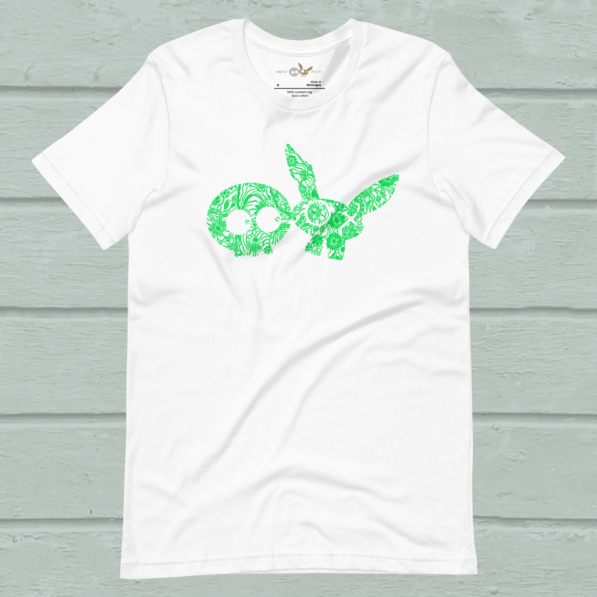 Floral Classic TEE green
