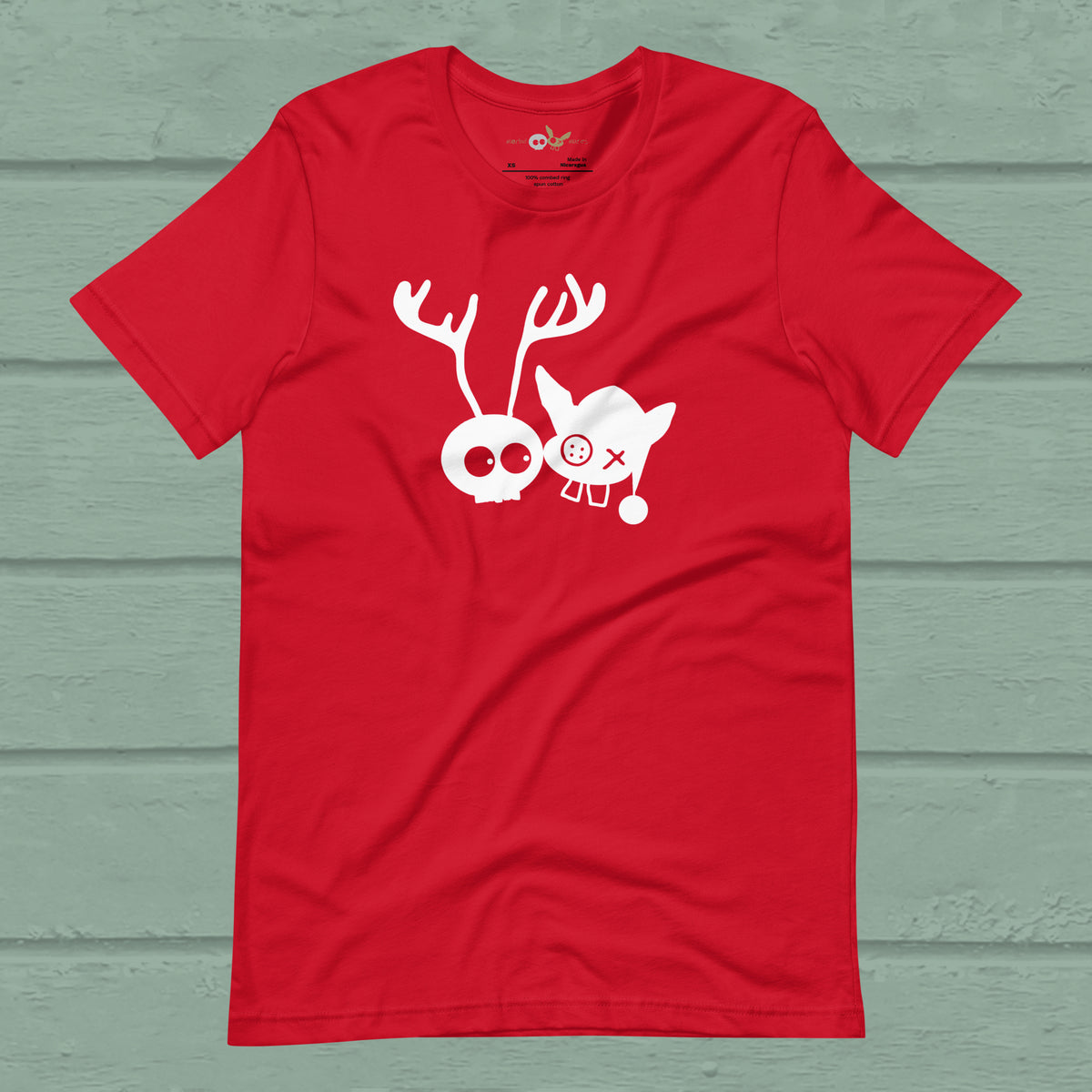 Classic Xmas TEE, red/white