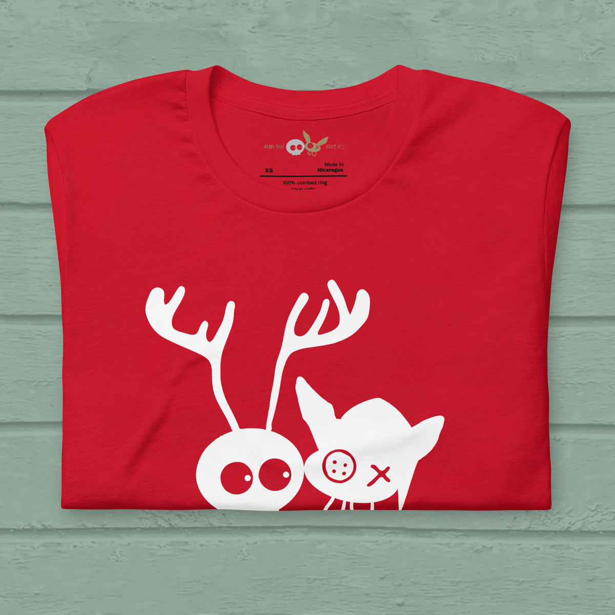 Classic Xmas TEE, red/white