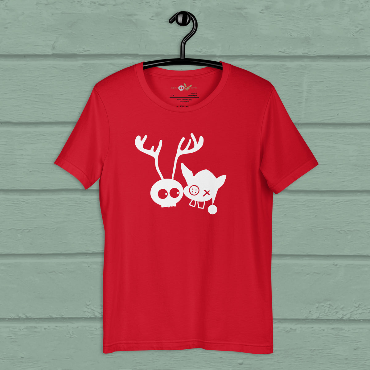 Classic Xmas TEE, red/white