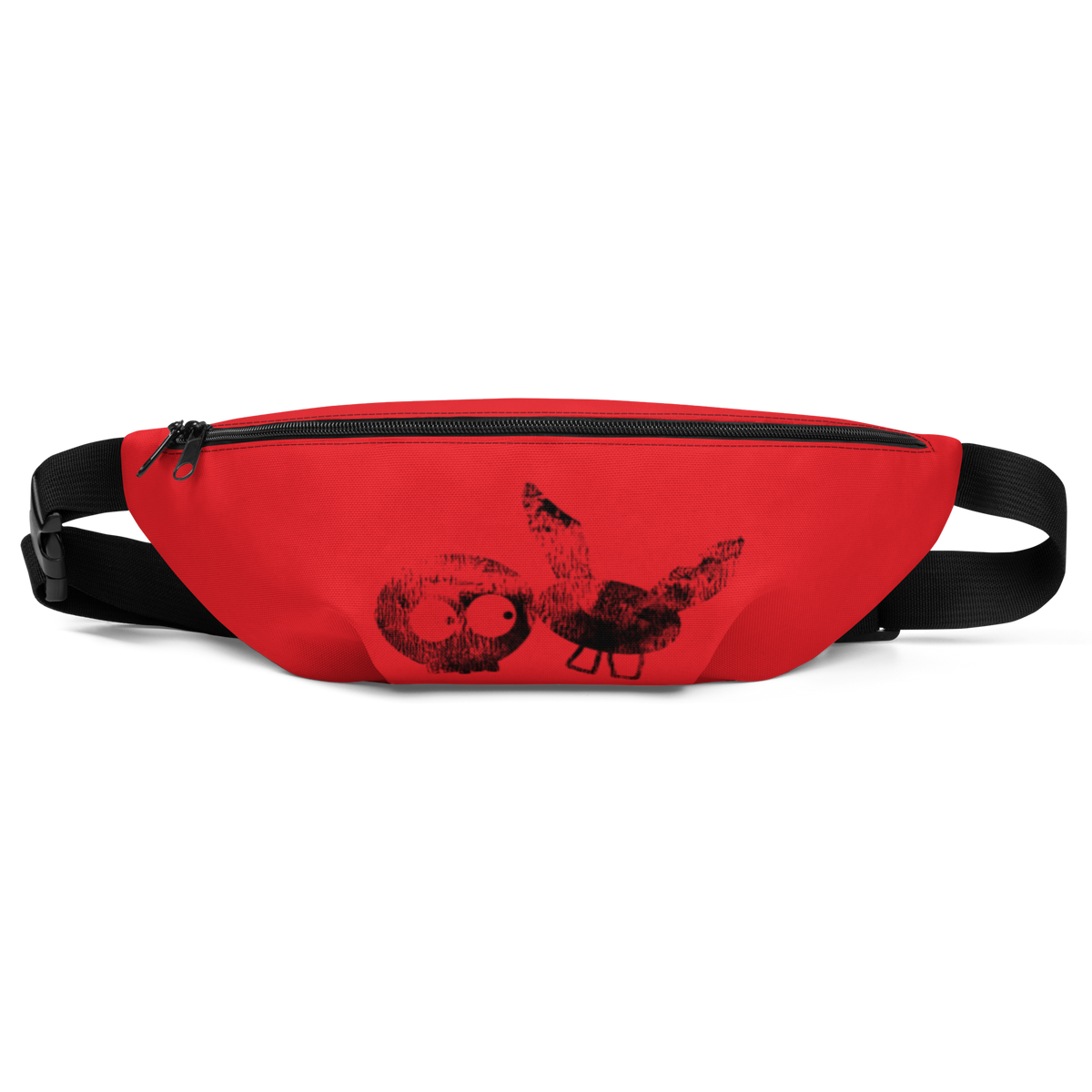 Red Durable mm Fanny Pack