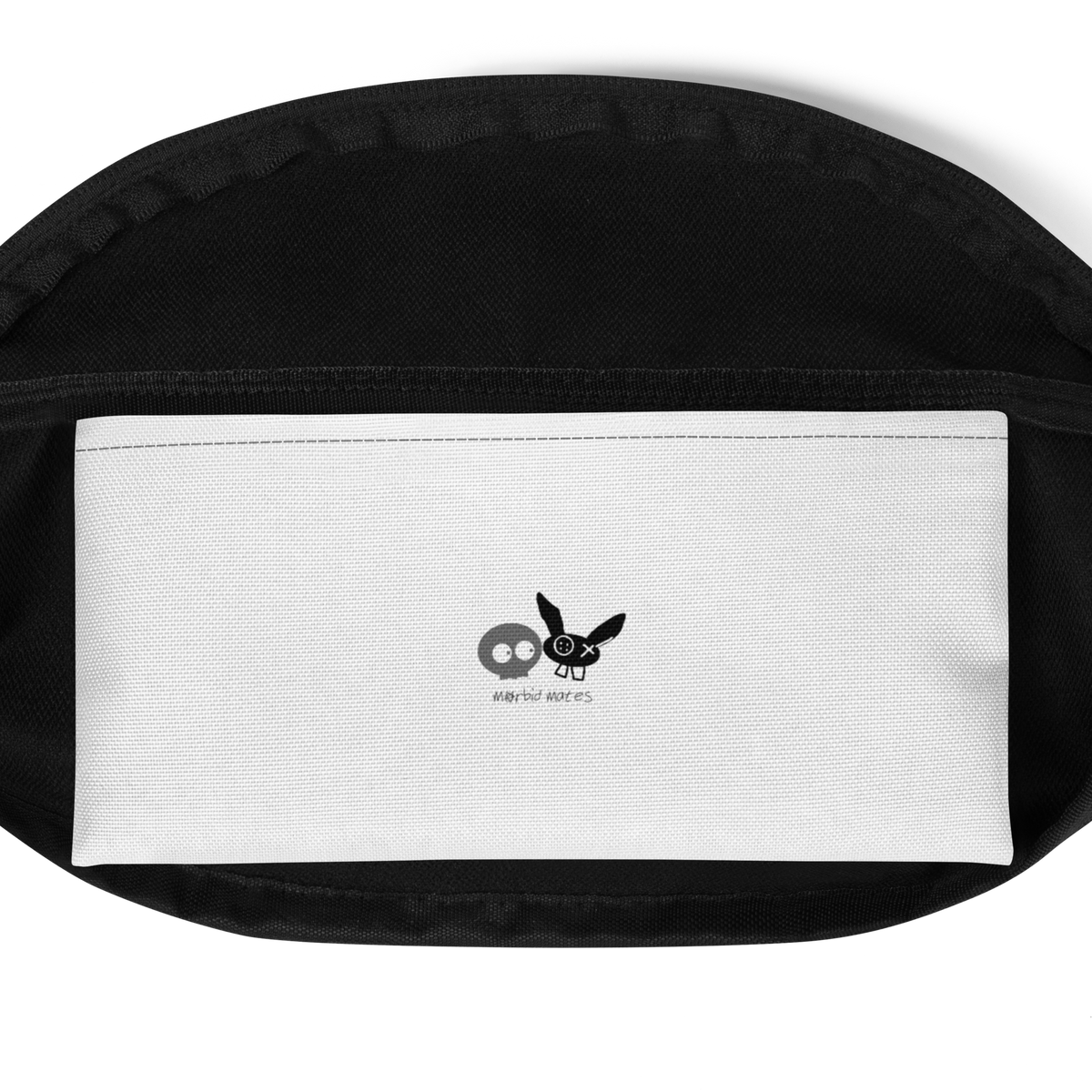 White Durable mm Fanny Pack