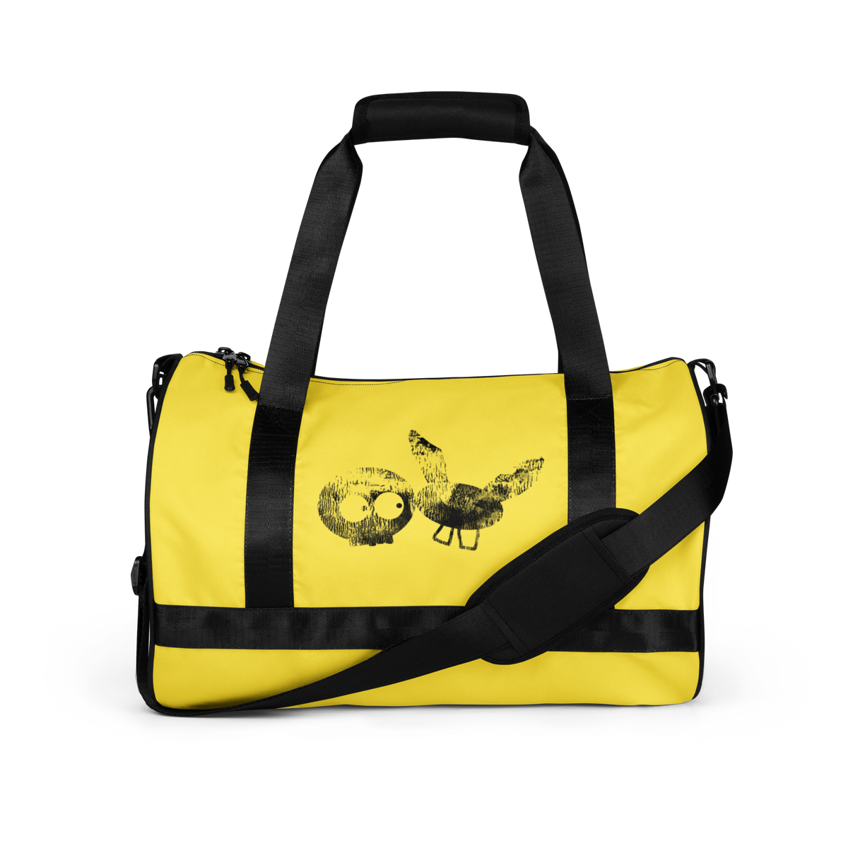 Yellow Super Sturdy mm Duffle Bag