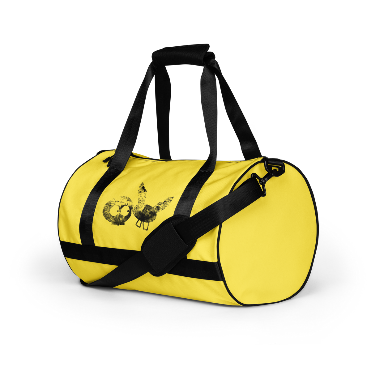 Yellow Super Sturdy mm Duffle Bag