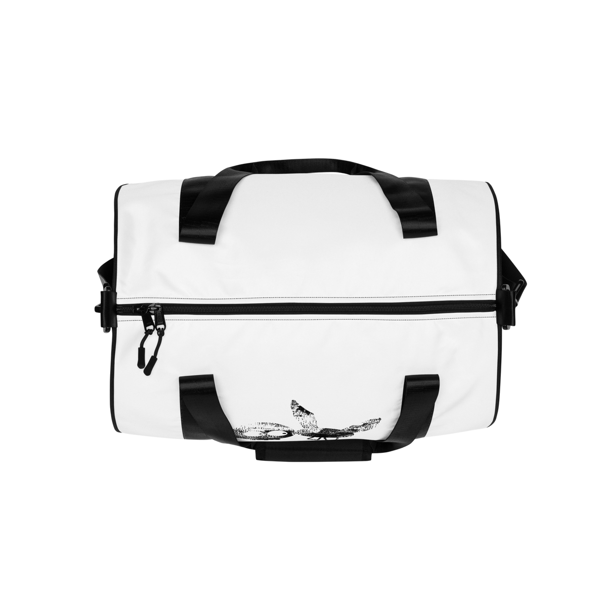White Super Sturdy mm Duffle Bag