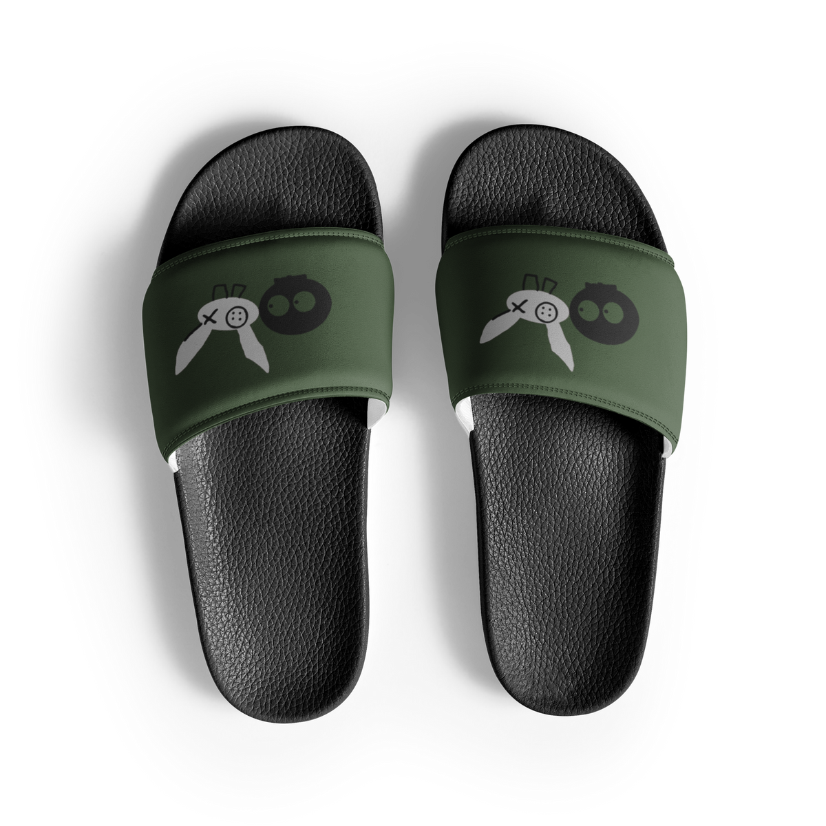 Green Super Comfy mm Lux Slides