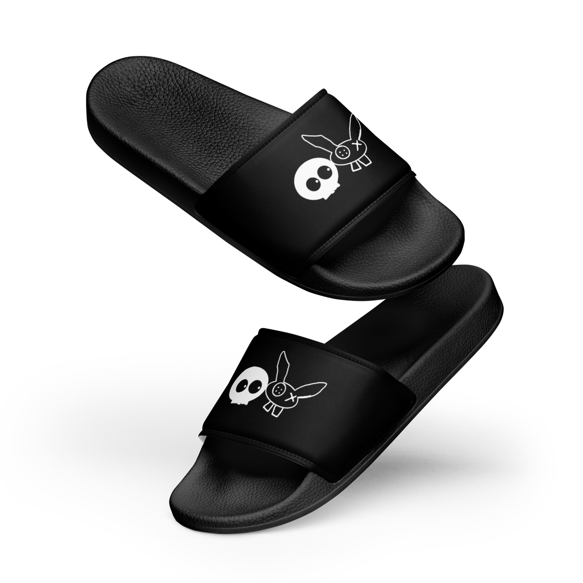 Black Super Comfy mm Lux Slides