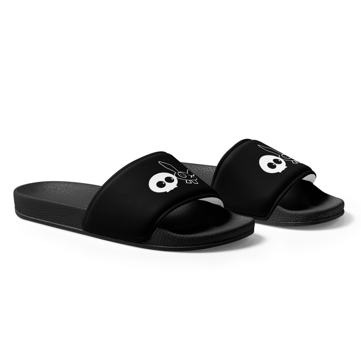 Black Super Comfy mm Lux Slides